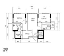 Blk 103B Alkaff Courtview (Toa Payoh), HDB 3 Rooms #617919221